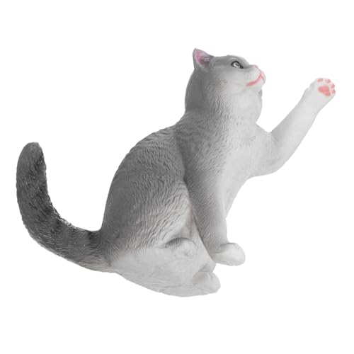 Warmhm Für Britisch Kurzhaarkatzen Katzenverzierung Kleine Katzenfigur Simulationskatzenornament Katzenspielzeug Lebensechte Katzenfigur Realistische Katzenfigur Grau Plastik Warmhm Für Britisch Kurzhaarkatzen Katzenverzierung Kleine Katzenfigur Simulationskatzenornament Katzenspielzeug Lebensechte Katzenfigur Realistische Katzenfigur Grau Plastik von Warmhm