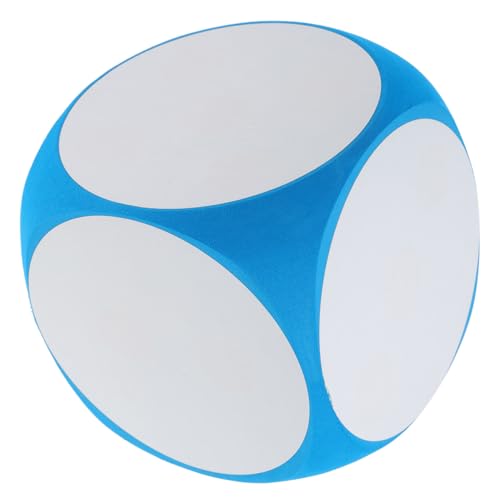 Warmhm Giant Dry Erase Foam Dice Blank DIY Game Tool für Unterricht und Aktivitäten Große Beschreibbare für Kreative Lernspiele und Homeschooling Warmhm Giant Dry Erase Foam Dice Blank DIY Game Tool für Unterricht und Aktivitäten Große Beschreibbare für Kreative Lernspiele und Homeschooling von Warmhm