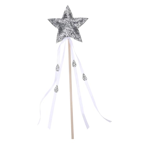 Warmhm Glitzernder Cosplay Stab Für Geburtstagsfeiern Bühnenaufführungen Und Kostümpartys Perfektes Accessoire Für Feenliebhaber von Warmhm