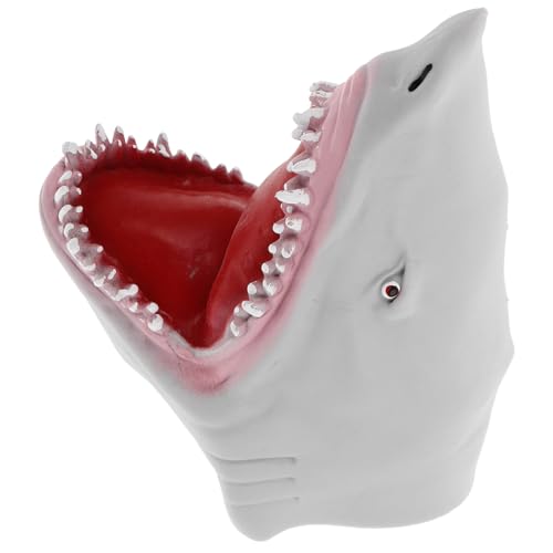 Warmhm Hai- Eltern Werkzeug Fantasievolles Rollenspiel Handpuppe Kreative Handpuppe Hai-Marionettenhand Cartoon-Hai-Fingerpuppe Hai-Handpuppe Fingerpuppen Grey Warmhm Hai- Eltern Werkzeug Fantasievolles Rollenspiel Handpuppe Kreative Handpuppe Hai-Marionettenhand Cartoon-Hai-Fingerpuppe Hai-Handpuppe Fingerpuppen Grey von Warmhm