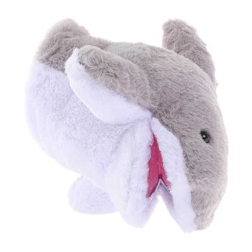 Warmhm Hai-Marionette Handpuppe Hai Handpuppen Hai-handpuppe Tierpuppen Hai-fingerpuppe Handpuppe Plüsch von Warmhm