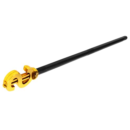 Warmhm Halloween Cosplay Gehstock Requisit S Förmiger Teiliger Königszepter Stab für Kostüm Bühnenauftritte und Party Dekoration von Warmhm