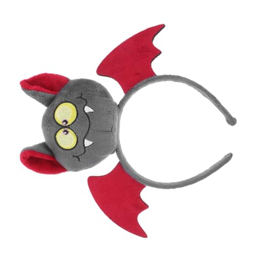 Warmhm Halloween Fledermaus Haarreif Leichtes Bequemes Party-accessoire für Damen Langlebiger Ergonomischer Kopfschmuck mit Dekorativen Fledermausflügeln für Halloween-festivals und von Warmhm