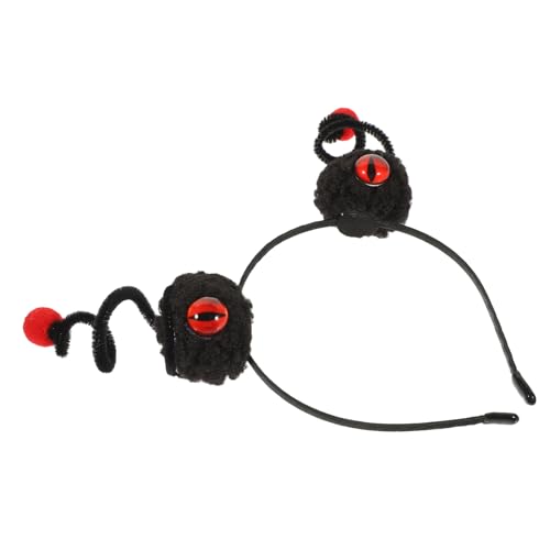 Warmhm Halloween Haarreif Rot Leichtes Bequemes Haar Accessoire für Langlebig und Sicher als Party Requisite und Foto Prop für Halloween und Kostümfeste von Warmhm