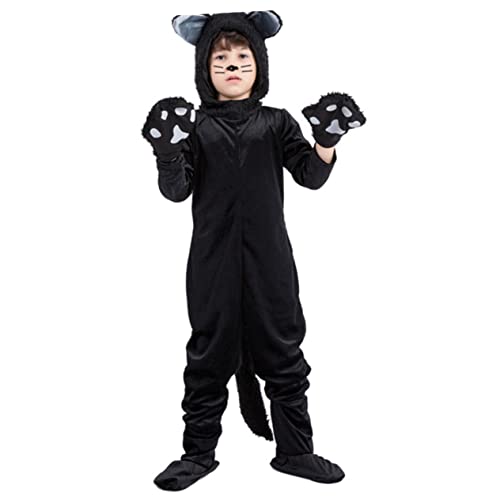 Warmhm Halloween Kostüm Cosplay Outfit für Jungen Mädchen Leicht Wiederverwendbar für Karneval Rollenspiel Halloween Party von Warmhm