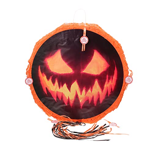 Warmhm Halloween Party Dekoration Pull String Kürbis Piñata aus Papier mit Süßigkeitenfüllung Lustiges für Kindergeburtstag und Festlichkeiten Drinnen und Draußen Warmhm Halloween Party Dekoration Pull String Kürbis Piñata aus Papier mit Süßigkeitenfüllung Lustiges für Kindergeburtstag und Festlichkeiten Drinnen und Draußen von Warmhm