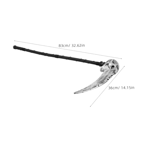 Warmhm Halloween Requisite mit Realistischem Schädel Halloween Kostümdeko Gruseliges Cosplay Zubehör für Party und Grim Reaper Look Warmhm Halloween Requisite mit Realistischem Schädel Halloween Kostümdeko Gruseliges Cosplay Zubehör für Party und Grim Reaper Look von Warmhm