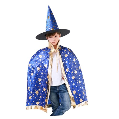 Warmhm Halloween Umhang Fünf Sterne Cosplay Cloak Für Kreative Kapuze Ideales Kostüm Für Halloween Karneval Und Mottopartys Hut Warmhm Halloween Umhang Fünf Sterne Cosplay Cloak Für Kreative Kapuze Ideales Kostüm Für Halloween Karneval Und Mottopartys Hut von Warmhm