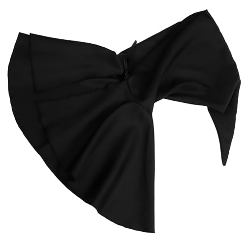 Warmhm Halloween Umhang für Cosplay und Partys Unisex Schwarzer Cape für Halloween Dekoration und Rollenspiele für Kostümpartys und Verkleidungen Warmhm Halloween Umhang für Cosplay und Partys Unisex Schwarzer Cape für Halloween Dekoration und Rollenspiele für Kostümpartys und Verkleidungen von Warmhm