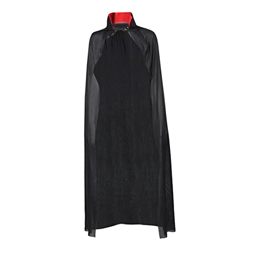 Warmhm Halloween Vampir Umhang Unisex Cosplay Cape mit Kragen Langlebiger Bequemer für Kostümpartys und Auftritte von Warmhm