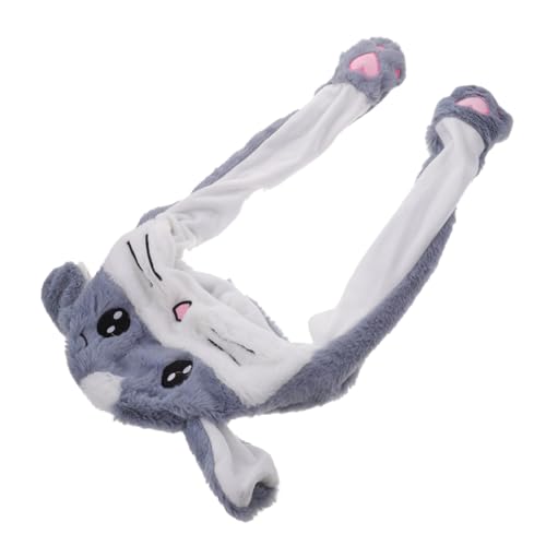 Warmhm Plüschmütze Mit Hamsterohren – Bewegliche Ohren Der Liebling Der Kinder Einzigartiges Party-accessoire Für Erwachsene Warmhm Plüschmütze Mit Hamsterohren – Bewegliche Ohren Der Liebling Der Kinder Einzigartiges Party-accessoire Für Erwachsene von Warmhm