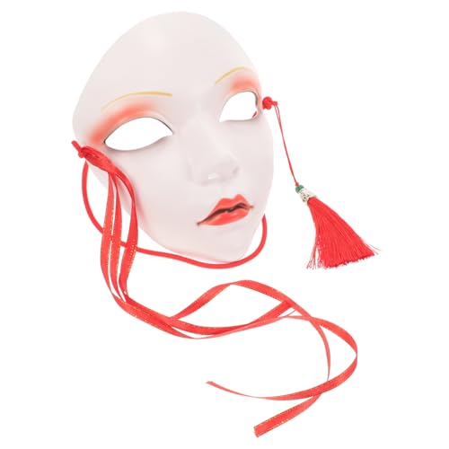 Warmhm Handbemalte Karneval Maske Stabilem Atmungsaktive Vollgesichts Cosplay Maske Farbecht und Wiederverwendbar für Halloween Party und Bühnenauftritte Warmhm Handbemalte Karneval Maske Stabilem Atmungsaktive Vollgesichts Cosplay Maske Farbecht und Wiederverwendbar für Halloween Party und Bühnenauftritte von Warmhm