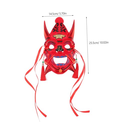 Warmhm Handgefertigter Rollenspielball Für Feiern Asiatisches Design Für Das Gesicht Perfektes Japanisches Kleid Operntraditionsmuster Halloween Accessoire Samurai Mit Handbemaltem Warmhm Handgefertigter Rollenspielball Für Feiern Asiatisches Design Für Das Gesicht Perfektes Japanisches Kleid Operntraditionsmuster Halloween Accessoire Samurai Mit Handbemaltem von Warmhm