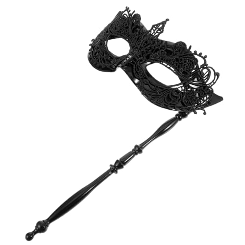 Warmhm Handgehaltene Spitzen Masquerade Maske Damen mit Stab Komfortabel Ergonomisch für Fasching Karneval Halloween Party Kostüm Zubehör Mardi Gras Warmhm Handgehaltene Spitzen Masquerade Maske Damen mit Stab Komfortabel Ergonomisch für Fasching Karneval Halloween Party Kostüm Zubehör Mardi Gras von Warmhm