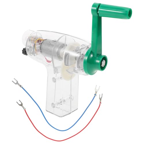 Warmhm Handgenerator Kinderspielzeug Tragbarer Generator Handkurbel Stromgenerator Wissenschaftliches Experimentierset Wissenschaftsprojekt Für Wissenschaftsspielzeug Für DIY von Warmhm