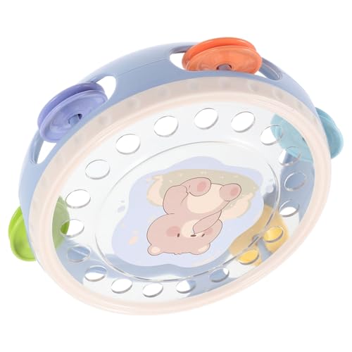 Warmhm Handheld Tamburin Cartoon Musikinstrument für Tragbares Trommelspielzeug zur Musikalischen Früherziehung für Partys und Kreative Spielzeiten Leichtes Design Fördert Warmhm Handheld Tamburin Cartoon Musikinstrument für Tragbares Trommelspielzeug zur Musikalischen Früherziehung für Partys und Kreative Spielzeiten Leichtes Design Fördert von Warmhm
