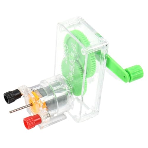 Warmhm Handkurbel Stromgenerator für Pädagogisches Experimentierspielzeug für Physikalische Experimente und Wissenschaftliches Lernen Fördert Entdeckungslust und Geduld Warmhm Handkurbel Stromgenerator für Pädagogisches Experimentierspielzeug für Physikalische Experimente und Wissenschaftliches Lernen Fördert Entdeckungslust und Geduld von Warmhm