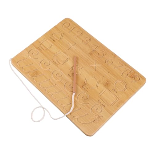 Warmhm Holz Alphabet Schreibtafel Doppelseitige Übungstafel für Feinmotorik und Hand Auge Koordination Warmhm Holz Alphabet Schreibtafel Doppelseitige Übungstafel für Feinmotorik und Hand Auge Koordination von Warmhm