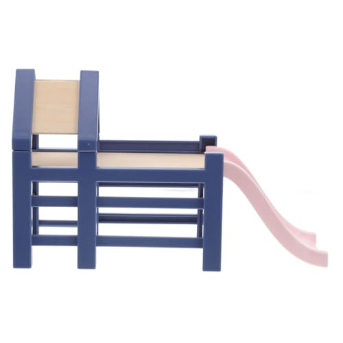 Warmhm Holz holzspielzeug kinderrutsche interaktives Fantasie Schieber für Möbelheber Szenenzubehör Mini-Puppenhauszubehör Mini-Miniaturmodell hölzern von Warmhm