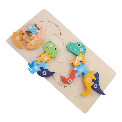 Warmhm Holzpuzzle für Kleinkinder Farbige Tier Puzzle für Vorschule Fördert Kognitive Fähigkeiten und Hand Augen Koordination Sicheres Langlebiges Design für Jungen Warmhm Holzpuzzle für Kleinkinder Farbige Tier Puzzle für Vorschule Fördert Kognitive Fähigkeiten und Hand Augen Koordination Sicheres Langlebiges Design für Jungen von Warmhm