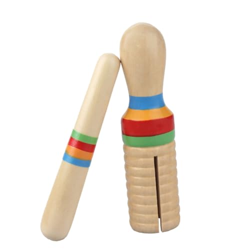 Warmhm Holzschaber Kinderinstrumente -Instrumente Musikspielzeug Für Musikinstrumente Tamburine Für Instrument Für Kinderspielzeug Instrumentenspielzeug Hölzern von Warmhm