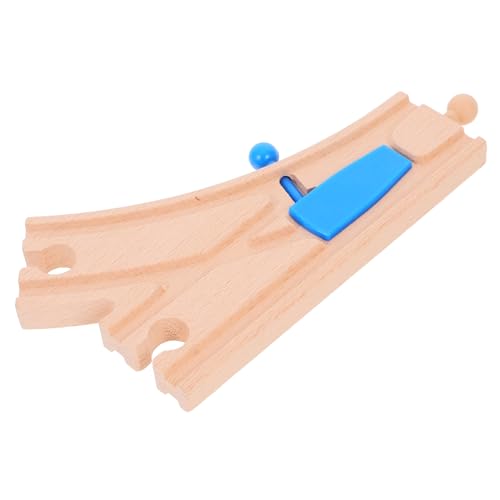 Warmhm Holzstrecke Für Zugspielzeug Blauer Weichenstück Für Holzeisenbahn Kompatibel Mit Gängigen Spieltischen Und Bahnbahnmodellen Für Jahren Warmhm Holzstrecke Für Zugspielzeug Blauer Weichenstück Für Holzeisenbahn Kompatibel Mit Gängigen Spieltischen Und Bahnbahnmodellen Für Jahren von Warmhm