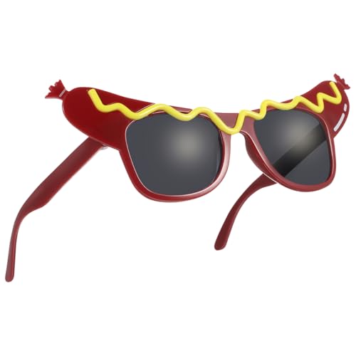 Warmhm Hot-Dog-Brille Lustige Tanzparty-Make-Up-Brille Für Maskerade-Party Warmhm Hot-Dog-Brille Lustige Tanzparty-Make-Up-Brille Für Maskerade-Party von Warmhm