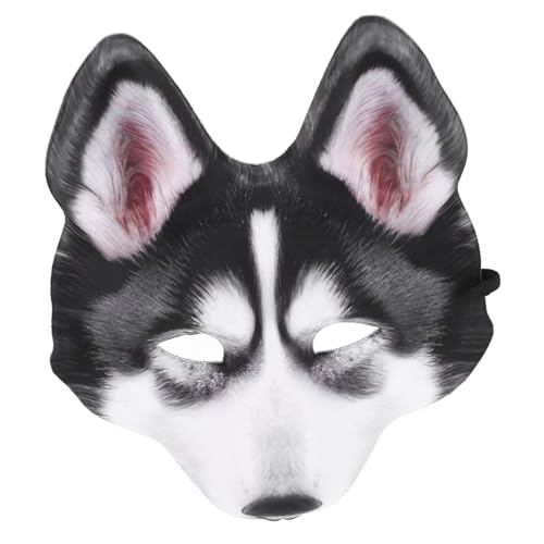 Warmhm Hundekopfmaske, Lustige Tiermasken, Halloween-kostüm, Voller Kopf, Realistische Masken Für Cosplay-kostüm-party, Wolfsmasken-enthusiasten Warmhm Hundekopfmaske, Lustige Tiermasken, Halloween-kostüm, Voller Kopf, Realistische Masken Für Cosplay-kostüm-party, Wolfsmasken-enthusiasten von Warmhm
