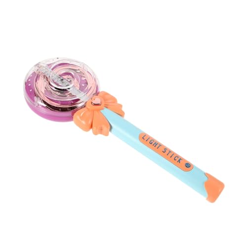 Warmhm Interaktiver Lollipop Light Stick Für Mädchen Mit Lustiger Musik Und Glühleuchten Leuchtet Fairy Stick Musik Prinzessin Zauberstab Für Play Party Accessoires (batterie Nicht von Warmhm
