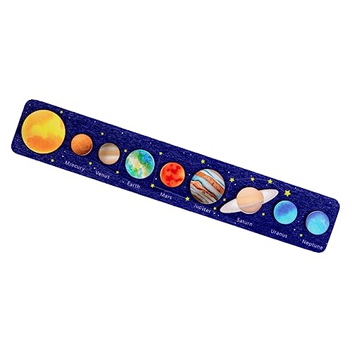 Warmhm Interaktives Planeten Puzzle für Kleinkinder Lernspielzeug zur Kognitiven mit Solar System Matching Board aus Holz für Kreative und Sicheres Warmhm Interaktives Planeten Puzzle für Kleinkinder Lernspielzeug zur Kognitiven mit Solar System Matching Board aus Holz für Kreative und Sicheres von Warmhm
