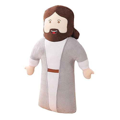 Warmhm Jesus Kissen Dekoratives Kissen Schlafzimmer Jesus Puppe Zuhause Jesus Puppe Dekorativer Plüsch Jesus Kreatives Jesus Jesus Puppe Ornament Jesus Jesus von Warmhm