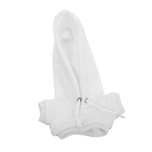 Warmhm Kapuzenpullover für Puppen puppenkleidung Puppe Miniatur Kapuzenpullover Kleiner süßer Kapuzenpullover zur Seite Fahren deko Miniatur-Puppen-Hoodie-Kostüm Stoff von Warmhm