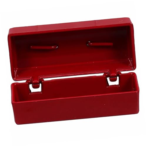 Warmhm Kasten Mini-werkzeugkastenmodell Modern Miniaturen Szene Dekoration Zubehör Puppenhausmöbel Gebäude Winzig Miniatur-puppenhaus Miniatursachen Legierung Rot Warmhm Kasten Mini-werkzeugkastenmodell Modern Miniaturen Szene Dekoration Zubehör Puppenhausmöbel Gebäude Winzig Miniatur-puppenhaus Miniatursachen Legierung Rot von Warmhm