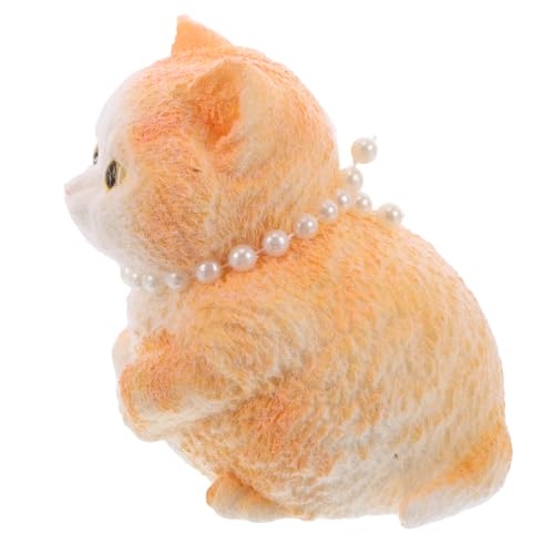 Warmhm Kawaii Dehnbares Süße Squishy für Stressabbau Entzückendes Realistisch Gestaltetes Kätzchen für Katzenliebhaber und Spielzeugliebhaber Entspannendes von Warmhm