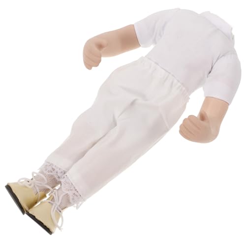 Warmhm Keramik Puppenkörper DIY Handgefertigter Puppenkörper Puppendickkörper Puppenkörper Basteln Puppenmaterialien Puppenkörper Zubehör DIY Puppenzubehör Puppenfigurenkörper von Warmhm