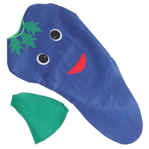Warmhm Kinderkostüm Aubergine Gemüse Motiv Faschingskostüm Party Verkleidung für Jungen Mädchen Bühnenauftritt Karneval Kostüm Warmhm Kinderkostüm Aubergine Gemüse Motiv Faschingskostüm Party Verkleidung für Jungen Mädchen Bühnenauftritt Karneval Kostüm von Warmhm