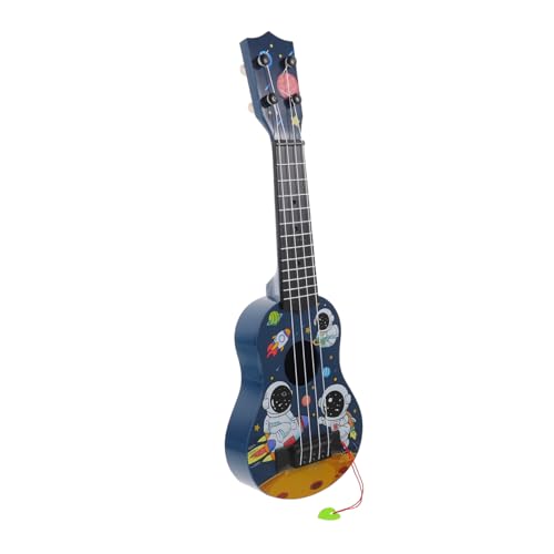 Warmhm Kleine Gitarre Im Chinesischen Stil Musik Sopran-Ukulele Gitarre Für Anfänger Mini-Ukulele Kleine Ukulele Ukulele- Für Die Frühe Bildung Simulations-Ukulele Plastik von Warmhm