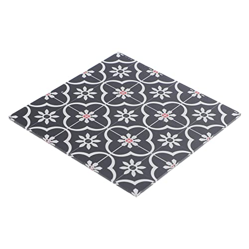 Warmhm Kleiner Acrylbodenbelag Winziges Ästhetische Raumdekoration Dacheindeckung Für Puppenhäuser Miniatur Puppenhausboden Minifiguren Puppenhaus Aufkleber Stammbausteine Wand Black von Warmhm