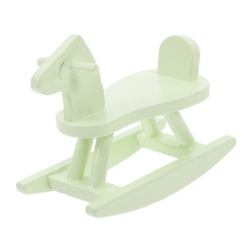 Warmhm Kleines Holzpferd Puppe Miniatur Der 112 Schaukelpferd Stuhl Schaukelpferd Modell Hellgrün Birke Warmhm Kleines Holzpferd Puppe Miniatur Der 112 Schaukelpferd Stuhl Schaukelpferd Modell Hellgrün Birke von Warmhm