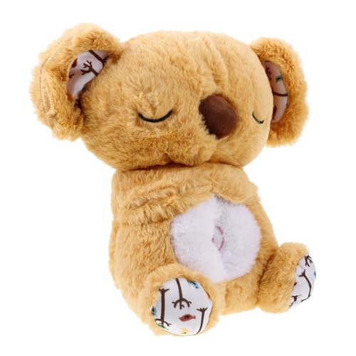 Warmhm Koala Spieluhr Atmender Kola Bär Schlaf Schnuller Mit Licht Faultier Kuscheltier Atmendes Kuscheltier Glättendes Koala Kuscheltier Zum Schlafen von Warmhm