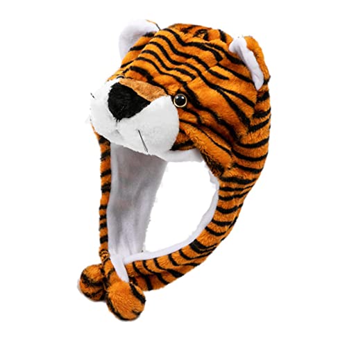 Warmhm Komfortabler Tierhut für Elastischer Tiger Hut Hochwertigem Umweltfreundlichem Material für Geburtstagsfeiern und Festliche Anlässe Dekorativ und Langlebig von Warmhm