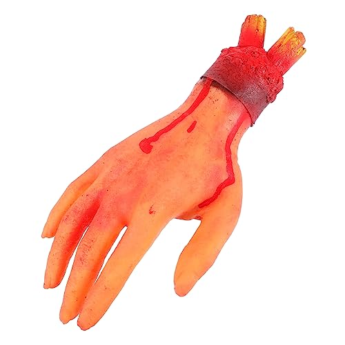 Warmhm Kreative Simulierte Prothetische Hände Für Halloween Lustige Trick Requisiten Für Halloween Partys Und Grusel Dekorationen Realistische Hand Requisiten von Warmhm
