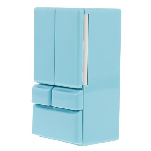 Warmhm Kühlschrank-Modellspielzeug winzig Puppenhausmöbel Miniaturen klein rechteckig interaktives Rollenspiel Puppenhauszubehör Miniküche Miniatur-Zeug Plastik Sky-Blue Warmhm Kühlschrank-Modellspielzeug winzig Puppenhausmöbel Miniaturen klein rechteckig interaktives Rollenspiel Puppenhauszubehör Miniküche Miniatur-Zeug Plastik Sky-Blue von Warmhm