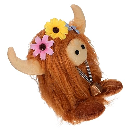 Warmhm Kuh Dekoration Niedlicher Kuh für oder Party Deko Waschbar und Langlebig Braune Farbe Warmhm Kuh Dekoration Niedlicher Kuh für oder Party Deko Waschbar und Langlebig Braune Farbe von Warmhm
