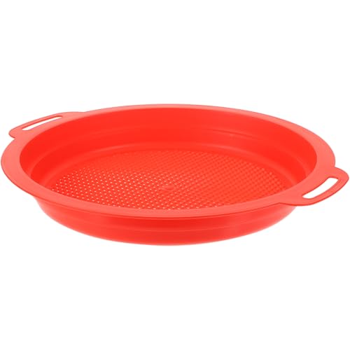 Warmhm Kunststoffschirm Werkzeug kinderwerkzeug sandwanne Sand Toys for strandspiele sandfilter Bildschirm Sichter klein Sandsiebe tragbares Sandsieb Plastik rot Warmhm Kunststoffschirm Werkzeug kinderwerkzeug sandwanne Sand Toys for strandspiele sandfilter Bildschirm Sichter klein Sandsiebe tragbares Sandsieb Plastik rot von Warmhm