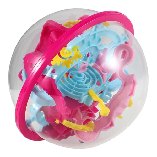 Warmhm Labyrinth-Kugel Herausforderungsballlabyrinth Puzzle-Ball-Labyrinth Puzzle -Ball -Spiele Für Balllabyrinth Von 6 3D -labyrinthball Für Jungen Mädchen Plastik von Warmhm