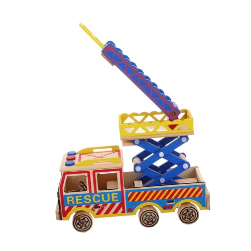 Warmhm Ladder Lift Car Model Feuerwehrauto Für Für Feuerwehrautos Technisches Für Kleinkinder -Cartoon-Feuerwehrauto Lernspielzeug Feuerwehrauto LKW Holz Warmhm Ladder Lift Car Model Feuerwehrauto Für Für Feuerwehrautos Technisches Für Kleinkinder -Cartoon-Feuerwehrauto Lernspielzeug Feuerwehrauto LKW Holz von Warmhm