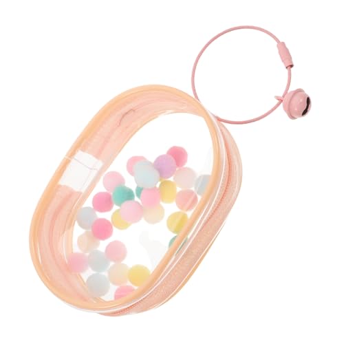 Warmhm -Lauftasche Packtasche für Mädchen Klarsichtvitrine für Figuren Spielzeugtaschen zur Aufbewahrung kleine durchsichtige Tasche PVC Rosa Warmhm -Lauftasche Packtasche für Mädchen Klarsichtvitrine für Figuren Spielzeugtaschen zur Aufbewahrung kleine durchsichtige Tasche PVC Rosa von Warmhm