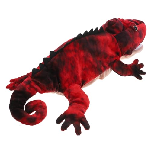 Warmhm Lizard Handpuppe aus Plüsch Interaktives für Kindergarten und Zuhause Fördert Kreativität und Engagement und Sicher Warmhm Lizard Handpuppe aus Plüsch Interaktives für Kindergarten und Zuhause Fördert Kreativität und Engagement und Sicher von Warmhm