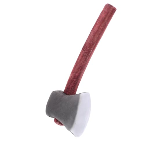 Warmhm Lustige Plüschtiere Plüschaxt Plüsch Halloween Weiche Spielzeuge für Prank Kostüm Requisit -Halloween-Requisite Stützaxt von Warmhm